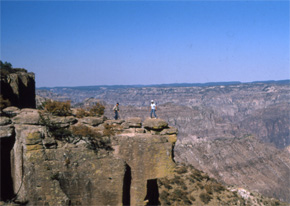 View of Copper Canyon's Balancing Rock
